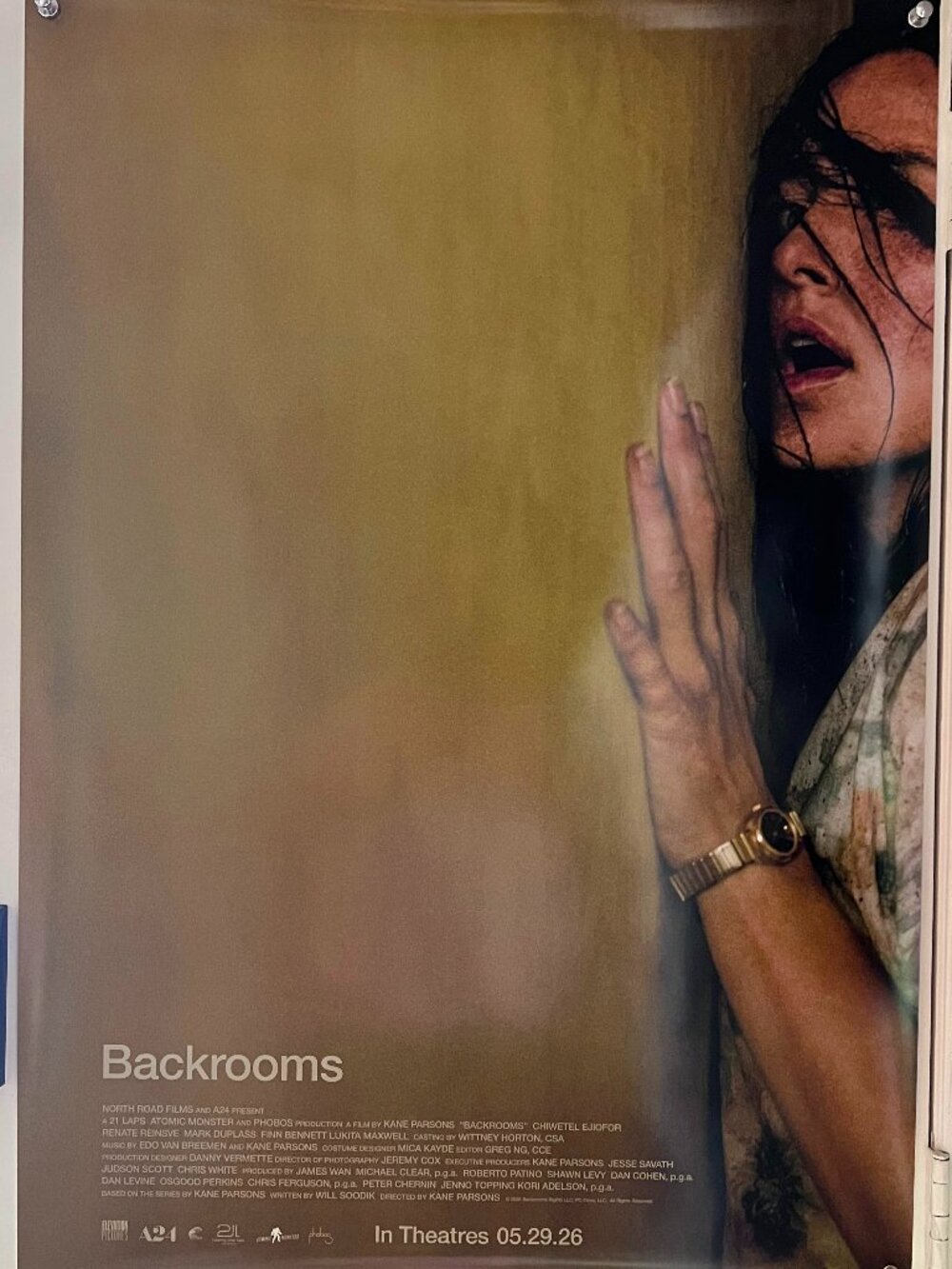 BACKROOMS (2026) - ORIGINAL SINGLE SIDED MOVIE POSTER